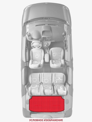ЭВА коврики «Queen Lux» багажник для Chevrolet Impala (5G)